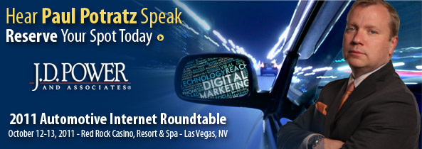 JD Power & Associates 2011 Automotive Internet Roundtable